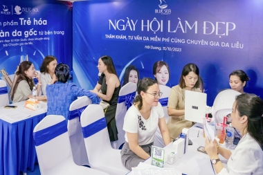Tưng bừng ngày hội làm đẹp tại TMQT Blue Sea – nơi làm đẹp uy tín và đẳng cấp tại Hải Dương