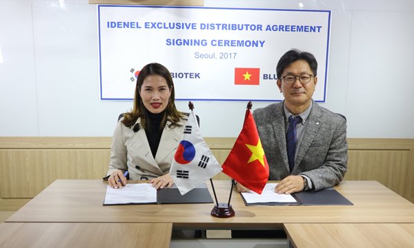 Lễ ký kết phân phối Idenel